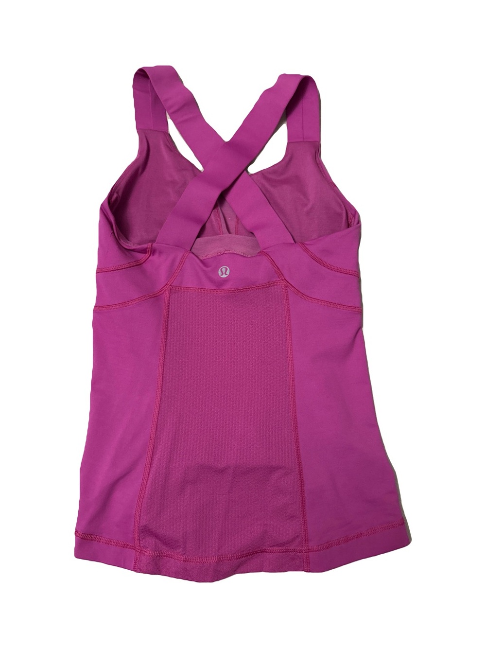 lululemon athletica Women's Magenta Crisscross Sports Tank